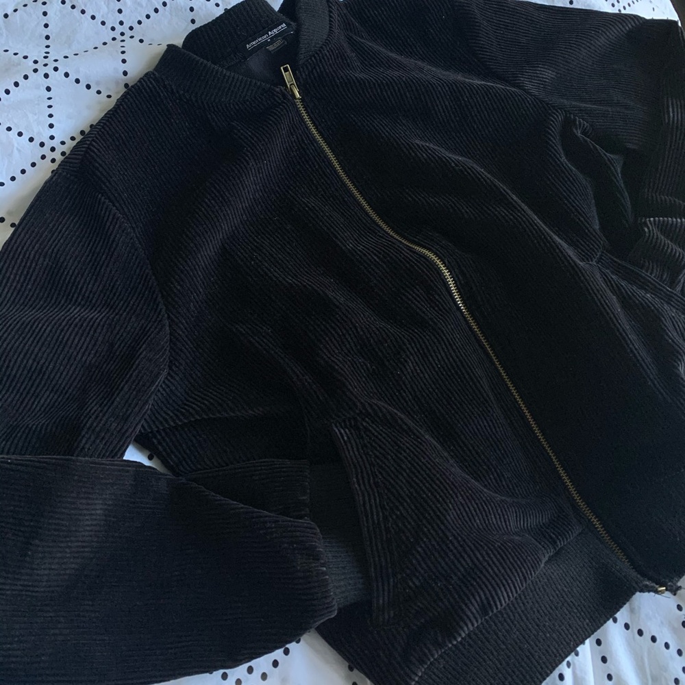 American Apparel Corduroy Bomber Jacket